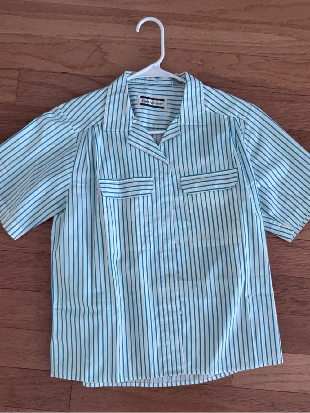 Bundle of 5 Vintage Button Down Short Sleeve Shirts - Picture 9 of 12